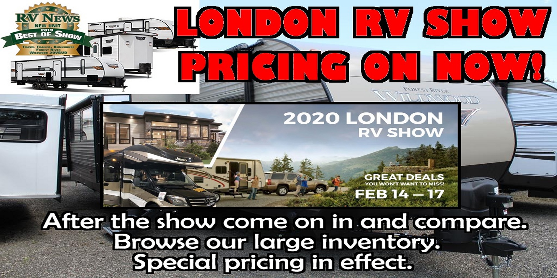 2020 London RV Show McNaughton Dodge / RV