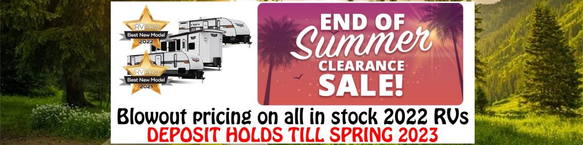 End of Summer Clearance Sale!