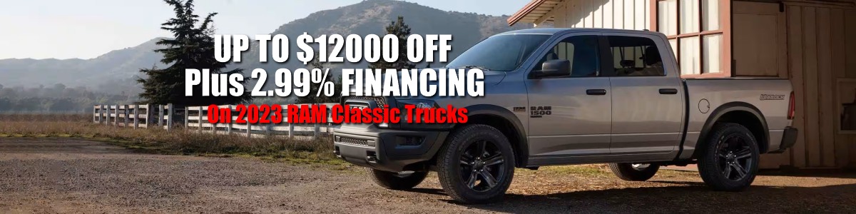Up to $12000 OFF plus 2.99% Financing